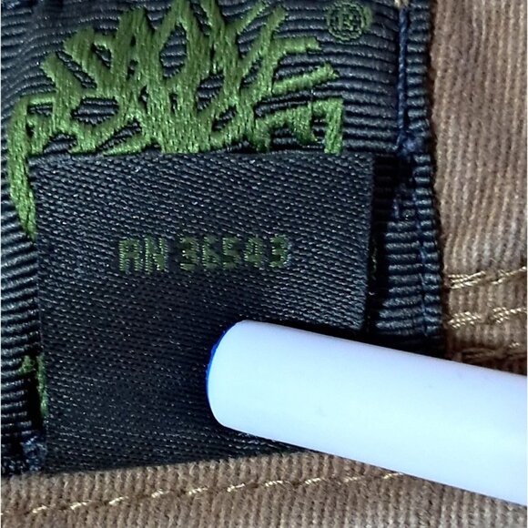 Timberland Mens Organic Cotton Cargo Pants 36x30 Brown Durable Relaxed Fit - Picture 5 of 12